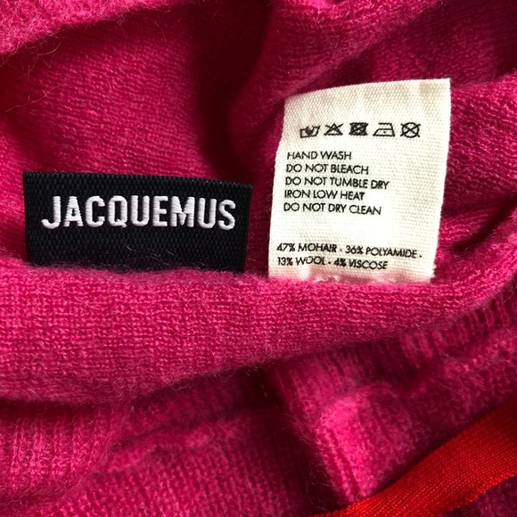 JACQUEMUS 
La maille Ascua off-the-shoulder knitted jumper - Picture 4 of 6